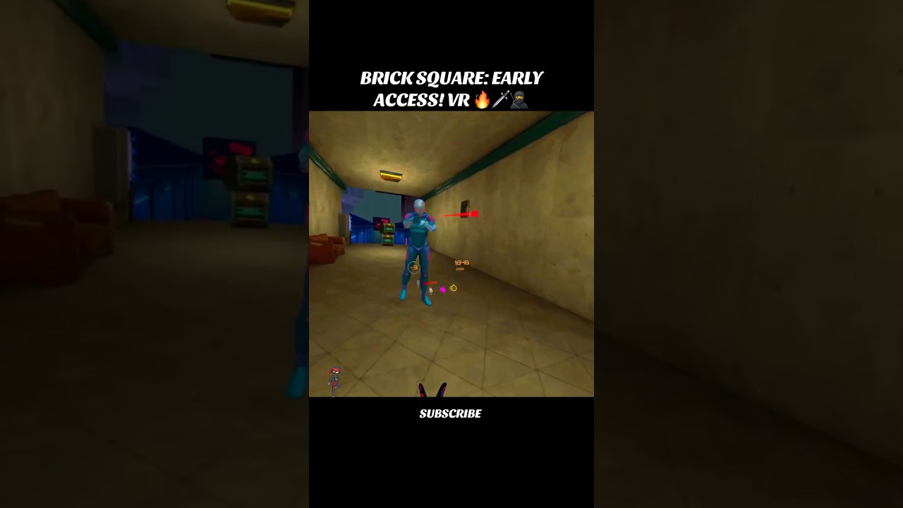 BRICK SQUARE: EARLY ACCESS! VR 🔥🗡️🥷💥 #vrgameplay