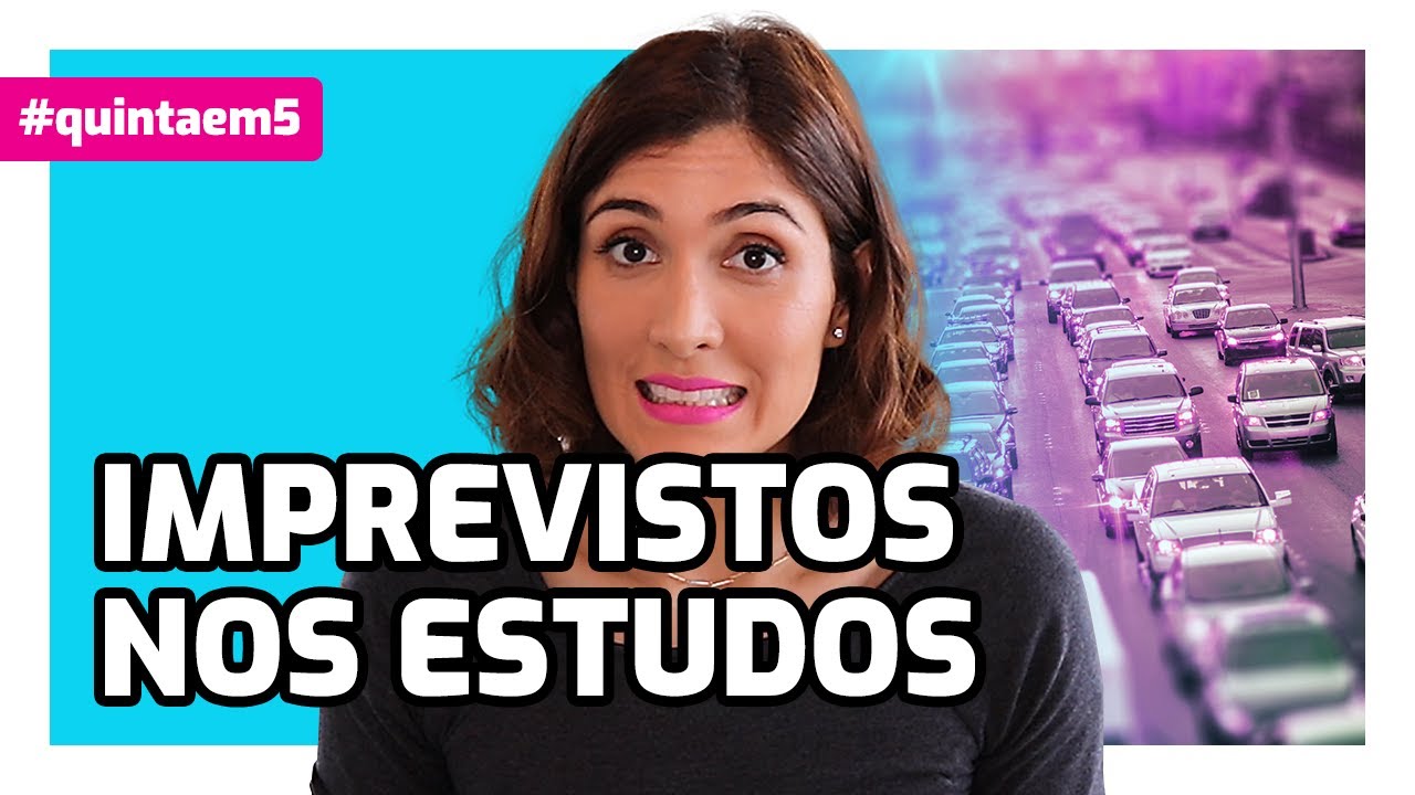 IMPREVISTOS NO CRONOGRAMA: N&atilde;o perca o dia de estudos
