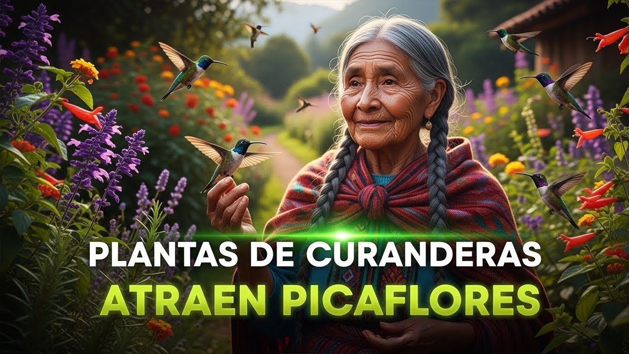 El SECRETO de las CURANDERAS: 11 Plantas que Atraen PICAFLORES y TE PROTEGEN del Mal de Ojo