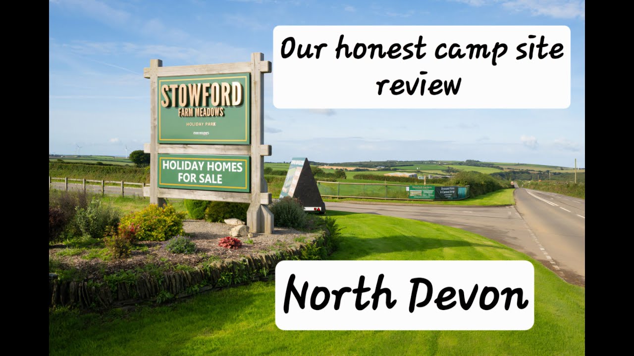 Our honest campsite review in north Devon - Stowford farm meadows a lovely family friendly campsite