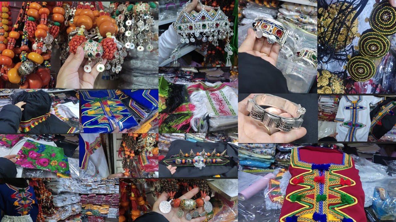 جبتليكم محل لي غدي اهنيكم من التقلاب االلبسة الأمازيغية وكذالك الصحراوية   وحتى من الاكسسوارات