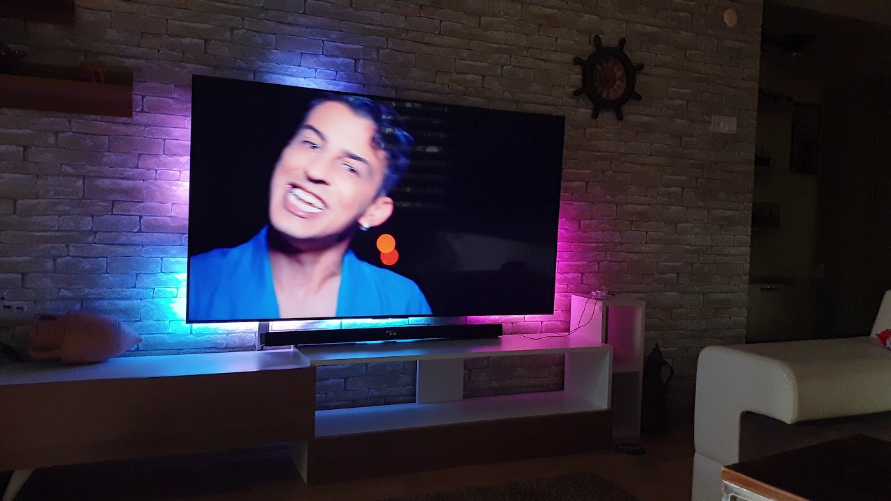 Sony 65xe9005 Android tv Ambilight &ccedil;alışması.