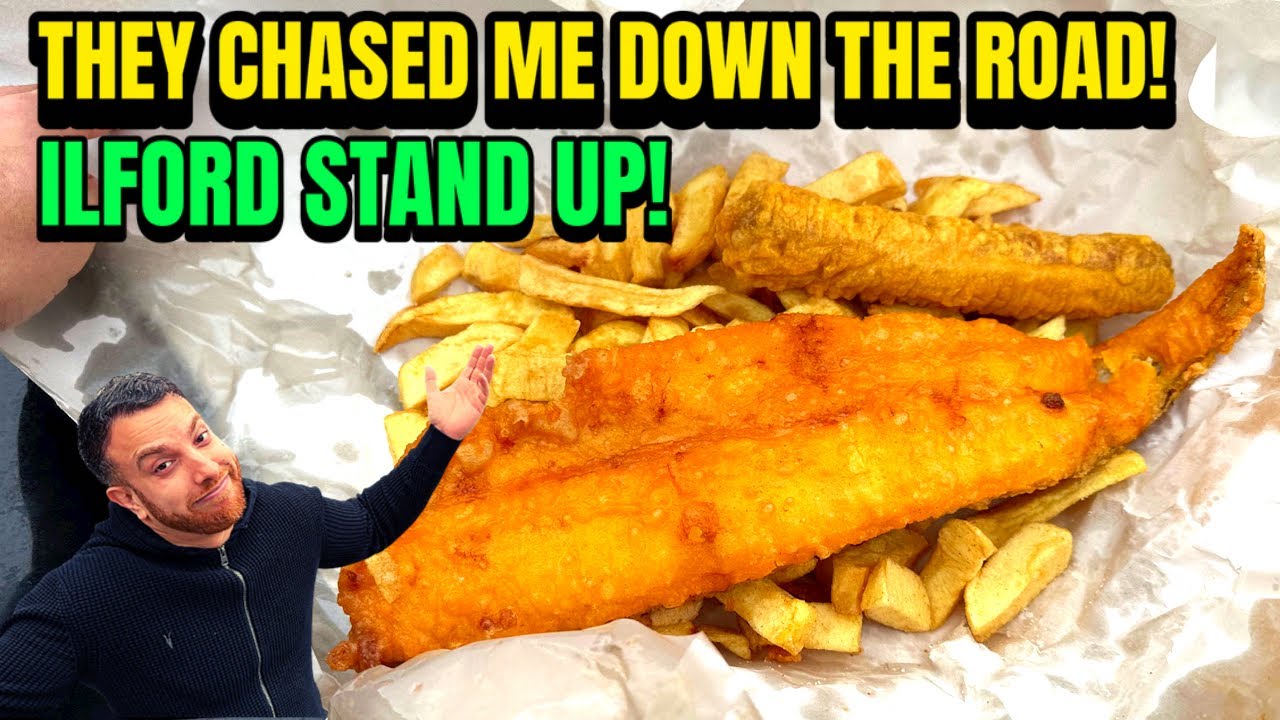 A Chippy CHASED ME DOWN THE ROAD😳 Ocean Fish Bar | ILFORD