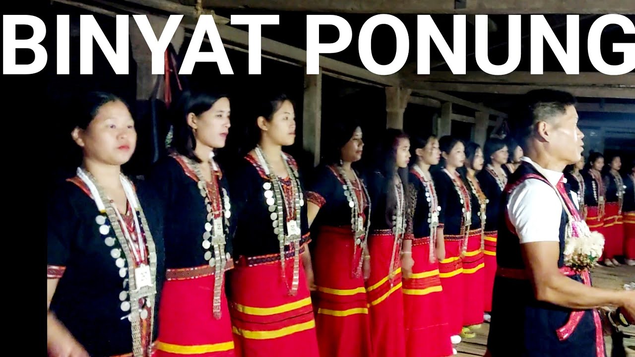 BINYAT YUME SOLUNG PONUNG ABANG -2023 || THE PONUNG DANCE OF BINYAT NIGHT OF SOLUNG FESTIVAL OF ADI|