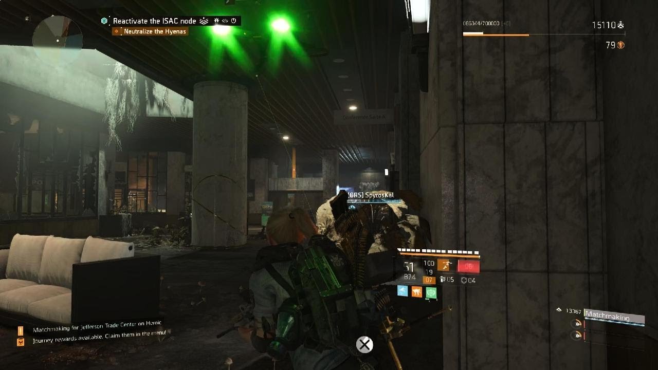Heroic Run - Jefferson Trade Center | The Division 2 | 4K 60FPS Tactical Gameplay