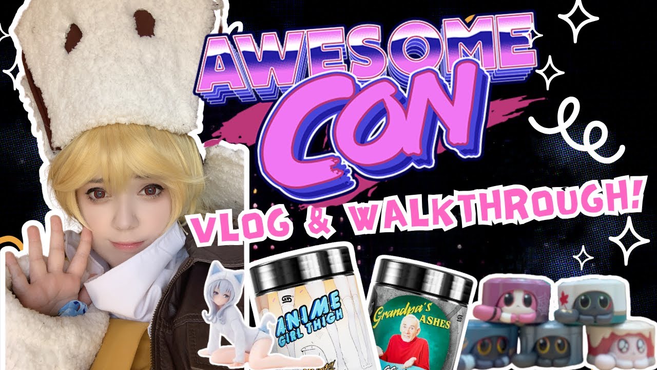 Awesome Con 2025 Vlog: I Only Had 4 Hours?! ✧˖° Walkthrough, Artist Alley, and More!