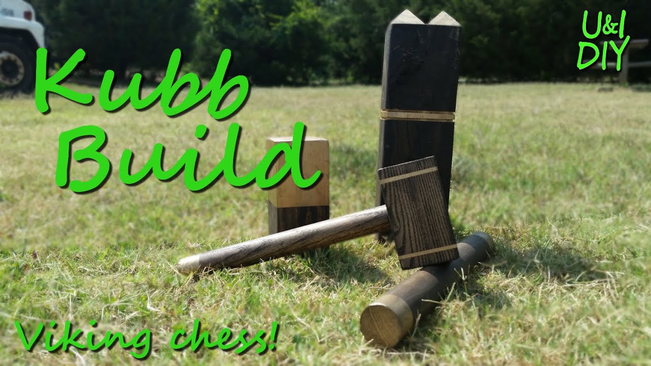 How to make a Kubb set - DIY tutorial