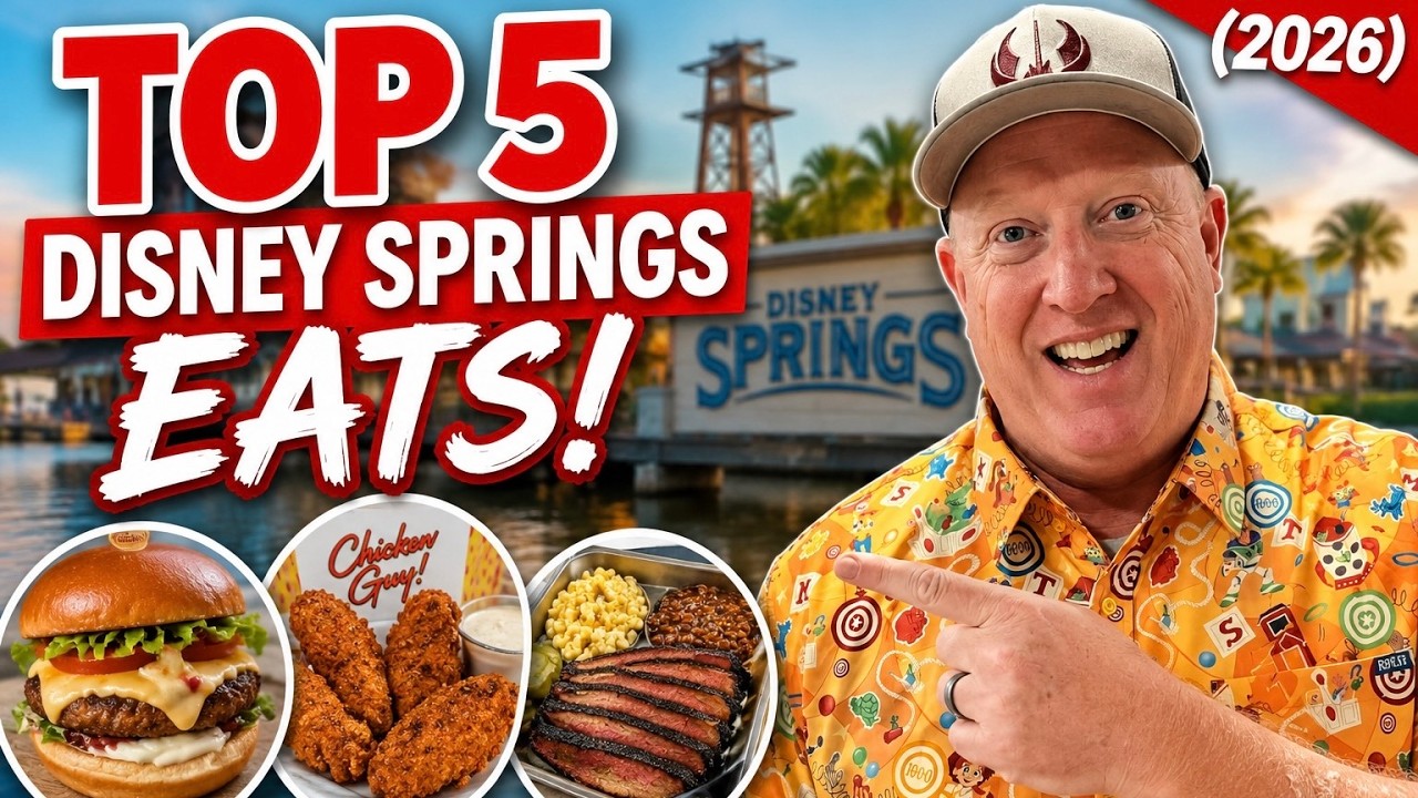 Где поесть в Disney Springs: 5 лучших заведений быстрого питания с лучшей едой