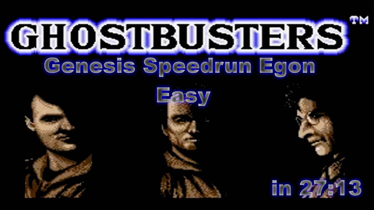 Ghostbusters Genesis Easy% Egon in 27:13