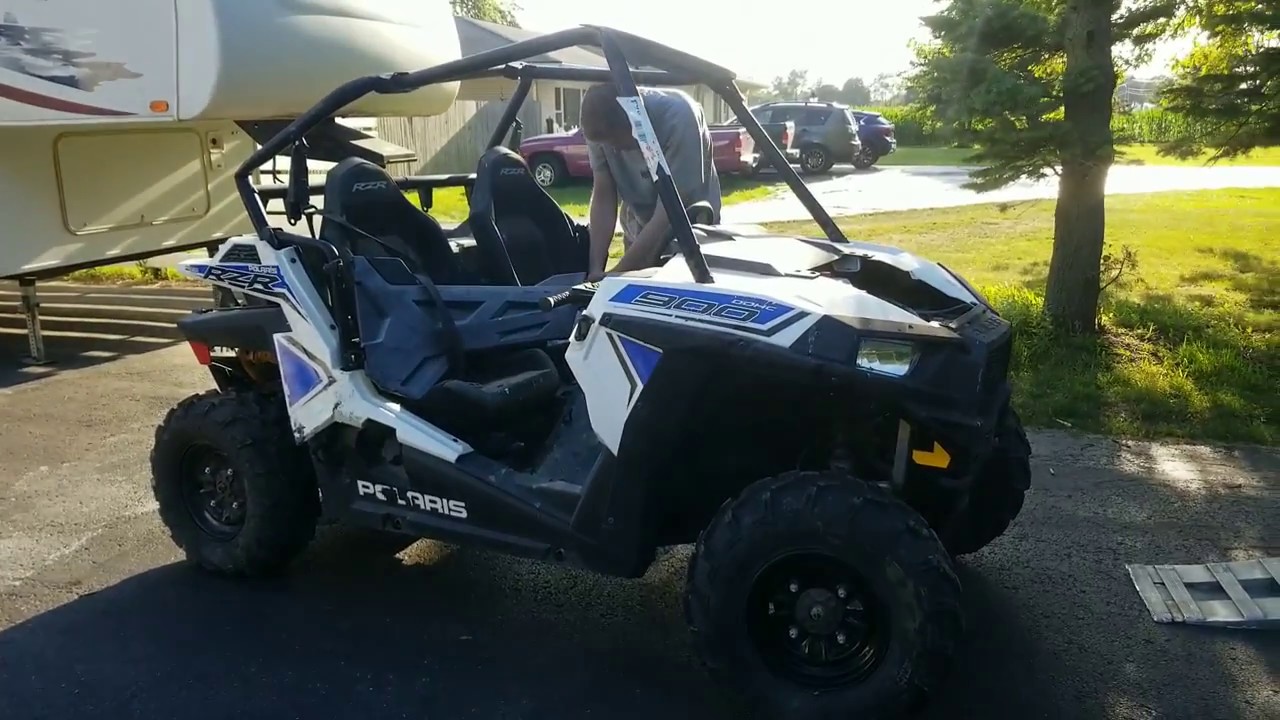 Как завести Polaris RZR без ключей?