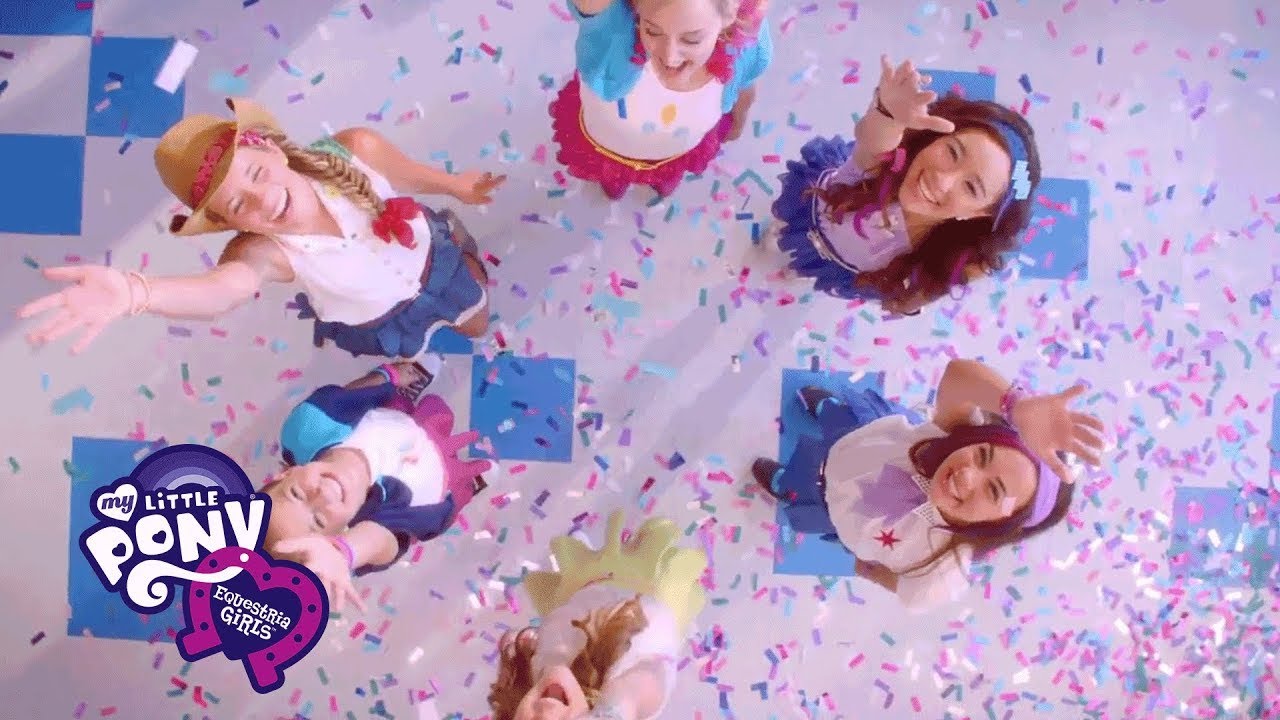 My Little Pony: Equestria Girls - 'Friendship is Magic' Live Action Music Video