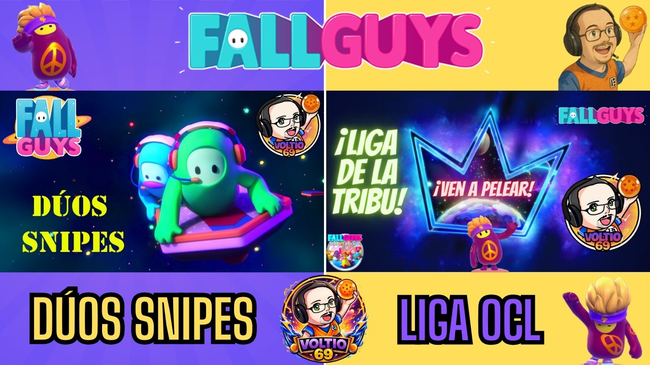 😍FALL GUYS😍SNIPES Y NUEVA LIGA #fallguys #privadas #jugandoconsubs #directo #envivo