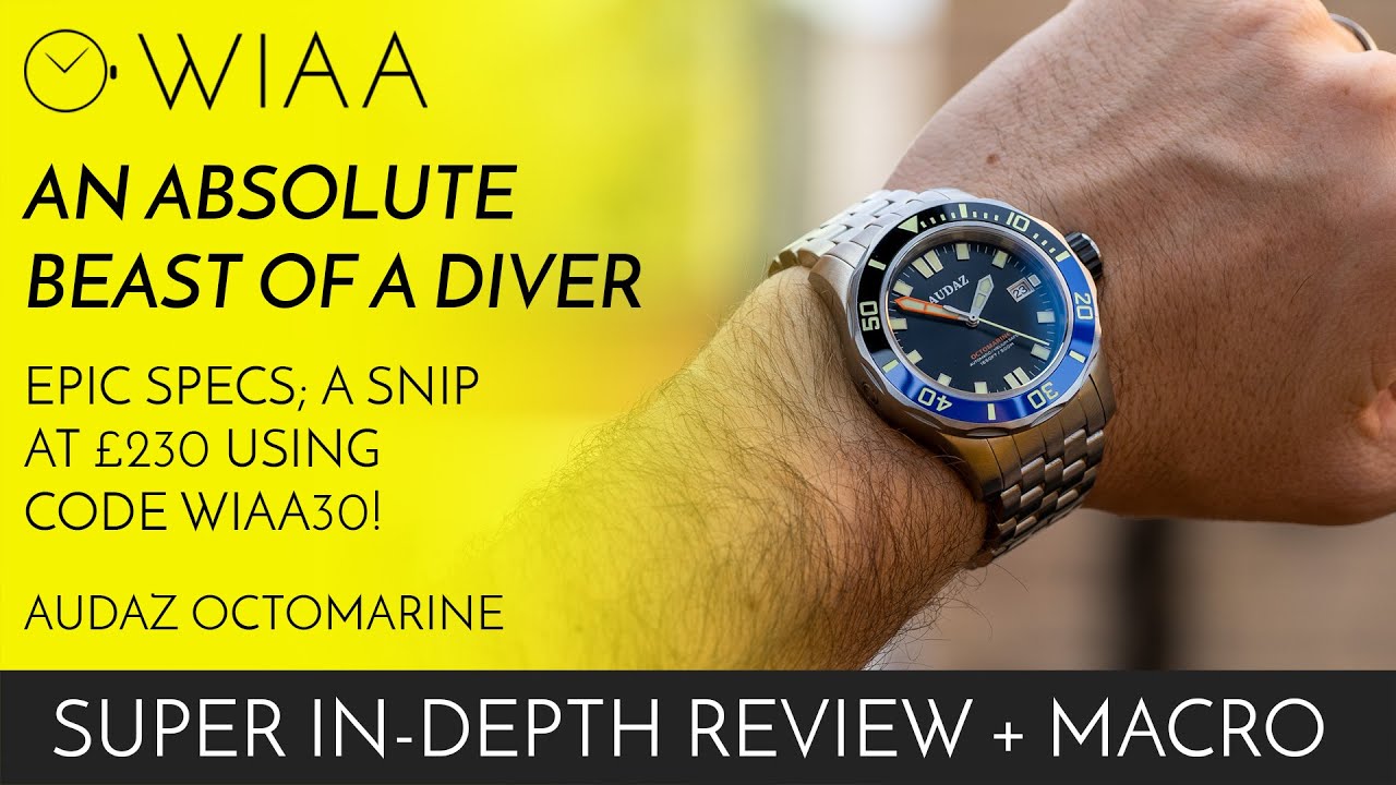 A beast of a diver for silly money! Audaz Octomarine @ $297.50 / ~&pound;230