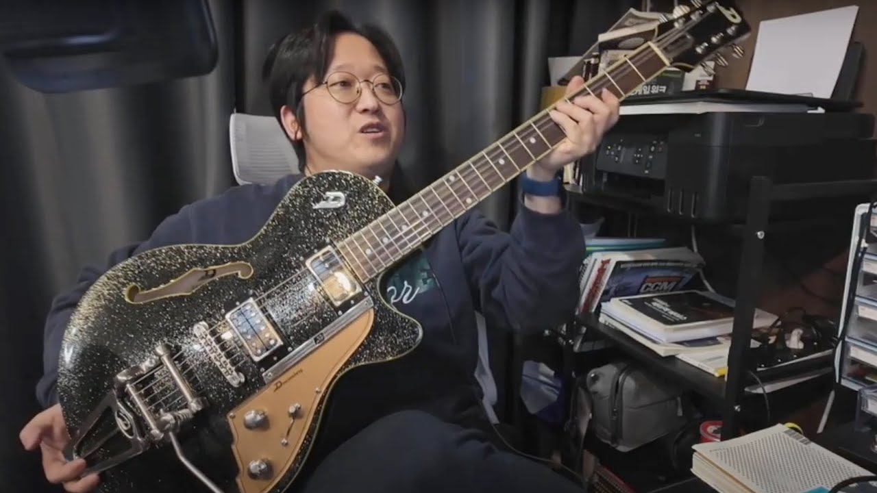 [존탁] Duesenberg Starplayer TV Black Sparkle 듀센버그
