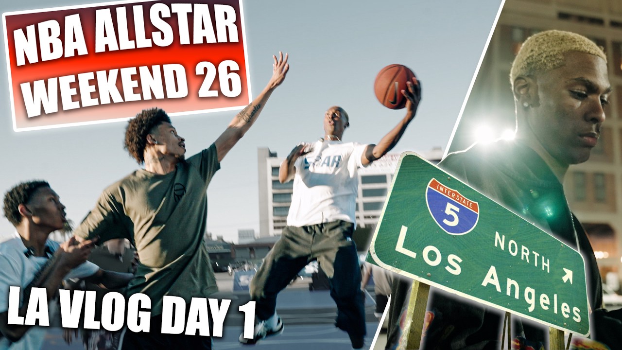 NBA ALL-STAR WEEKEND - Vlog Day 1