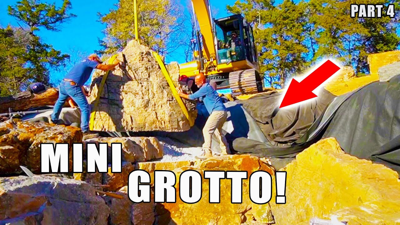 Challenges Creating a *MINI POND GROTTO* - Part 4