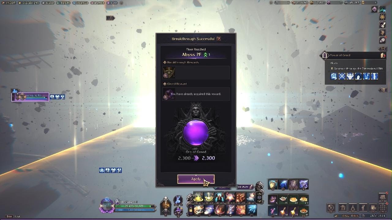 Throne And Liberty Tower of Greed ending (Spoiler)