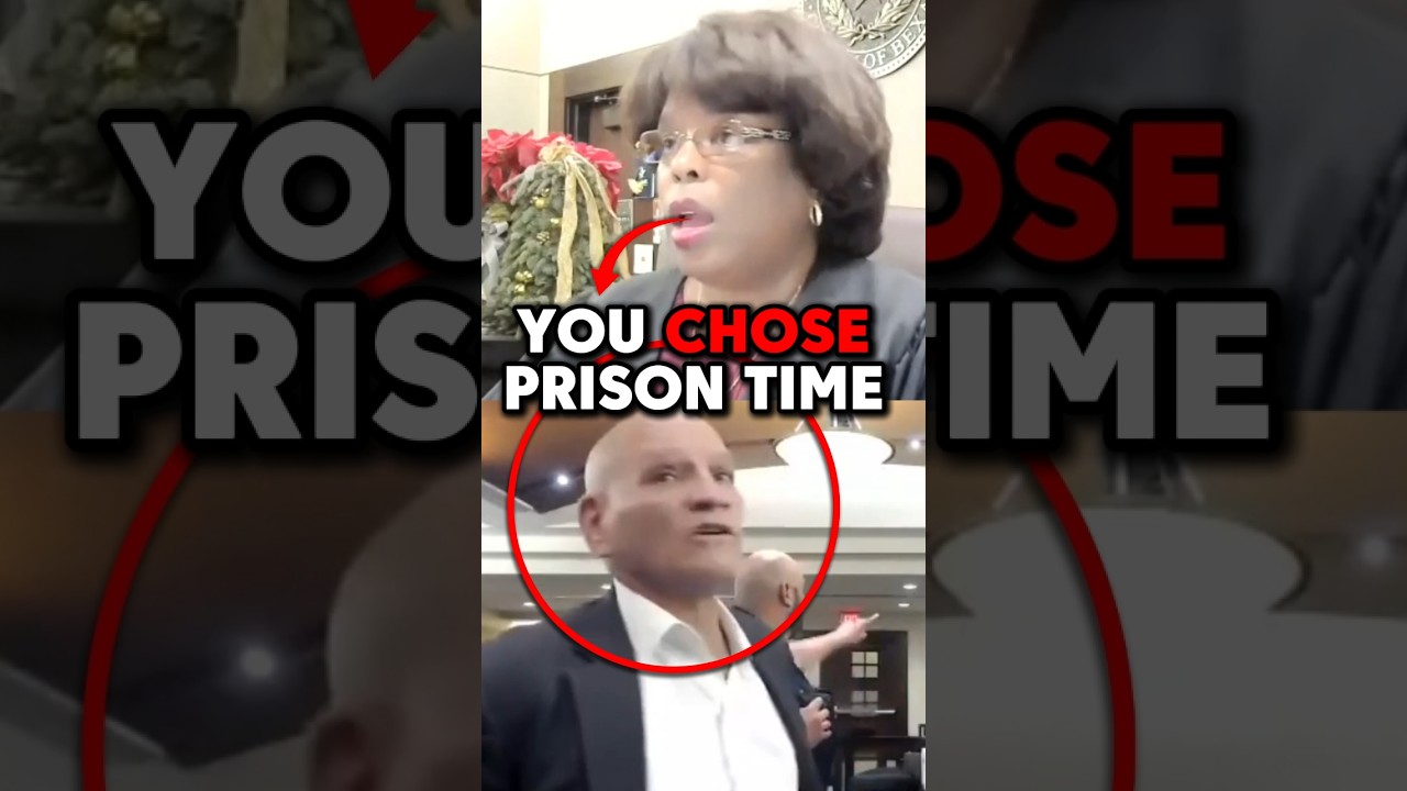 Defendant Talks Himself Into Prison Sentence!