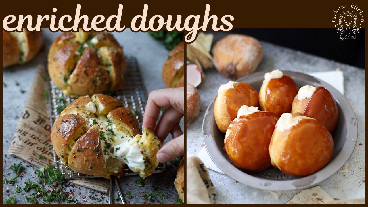 Enriched Doughs (Korean Milk Bread & Filled Donuts)
