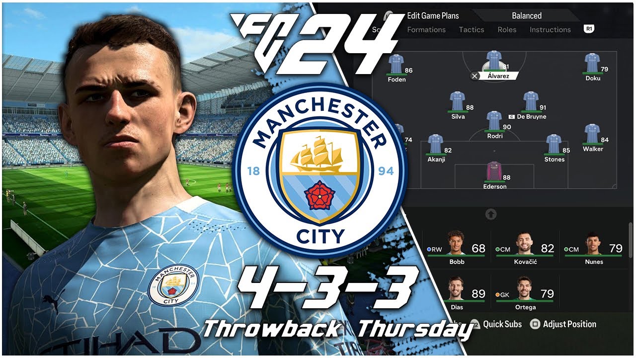 Pep Guardiola's City Centurions 2018 Tactics | EA FC 24