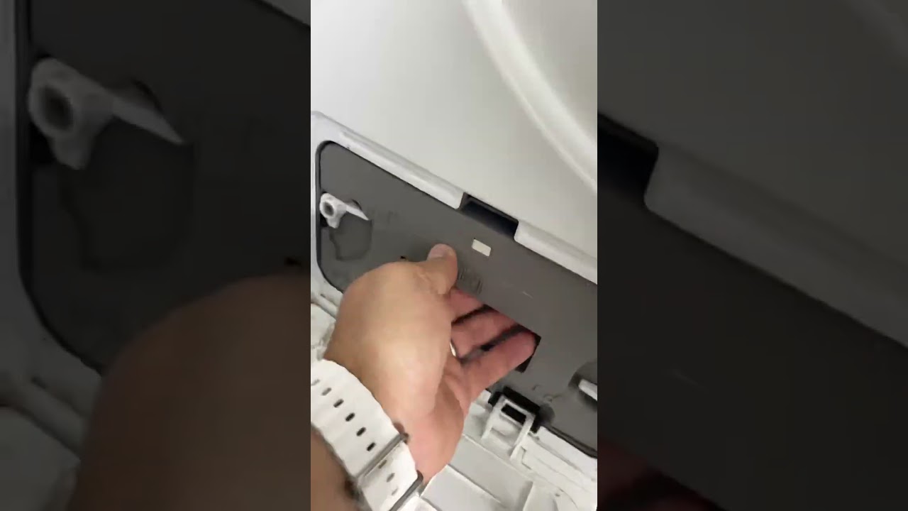 Supprimer le défaut message HC ou HE sèche linge Samsung avec pompe à chaleur.