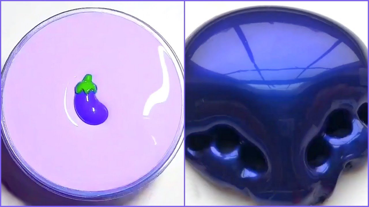 The Most Satisfying Glossy Slime Video EVER! Best Slime Poking ASMR! | 9