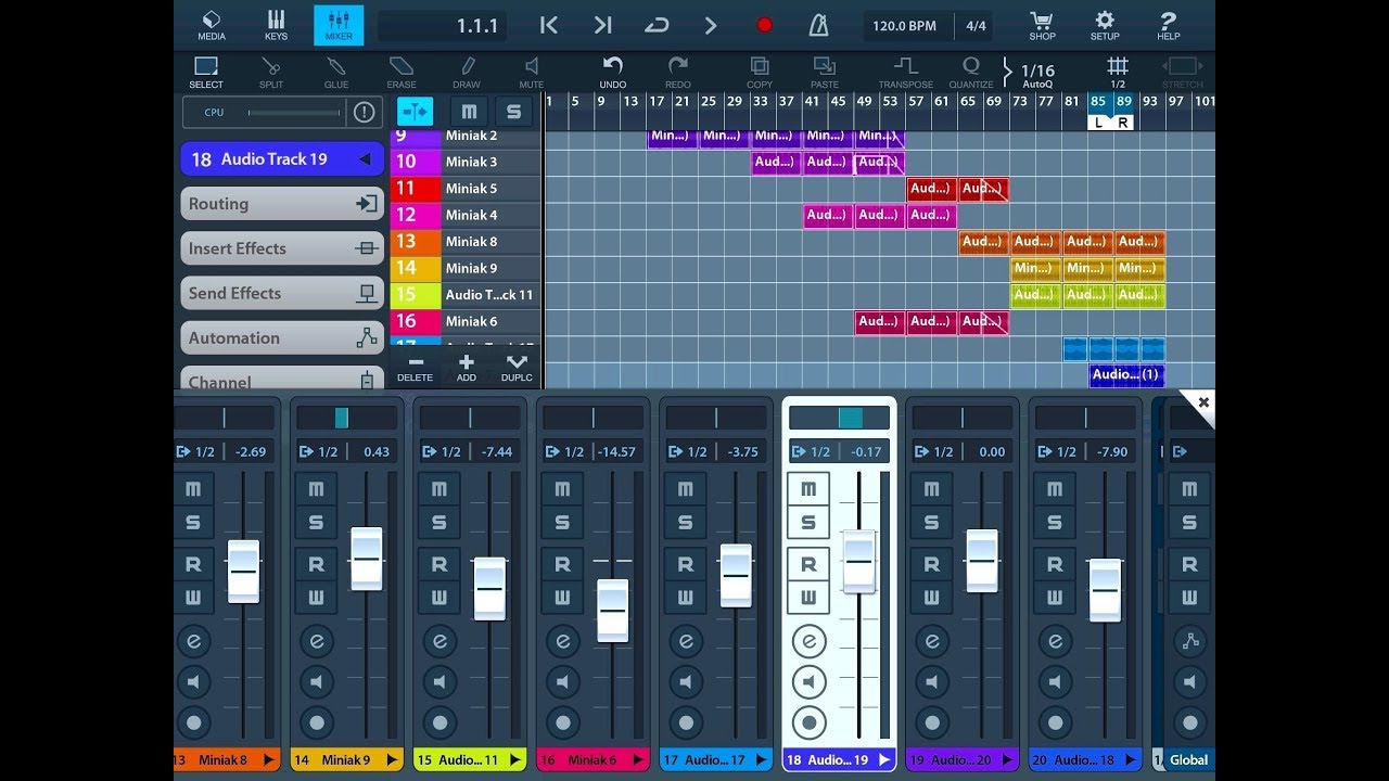 CUBASIS - How To Export & Share FULL Project Files - Tutorial for the iPad