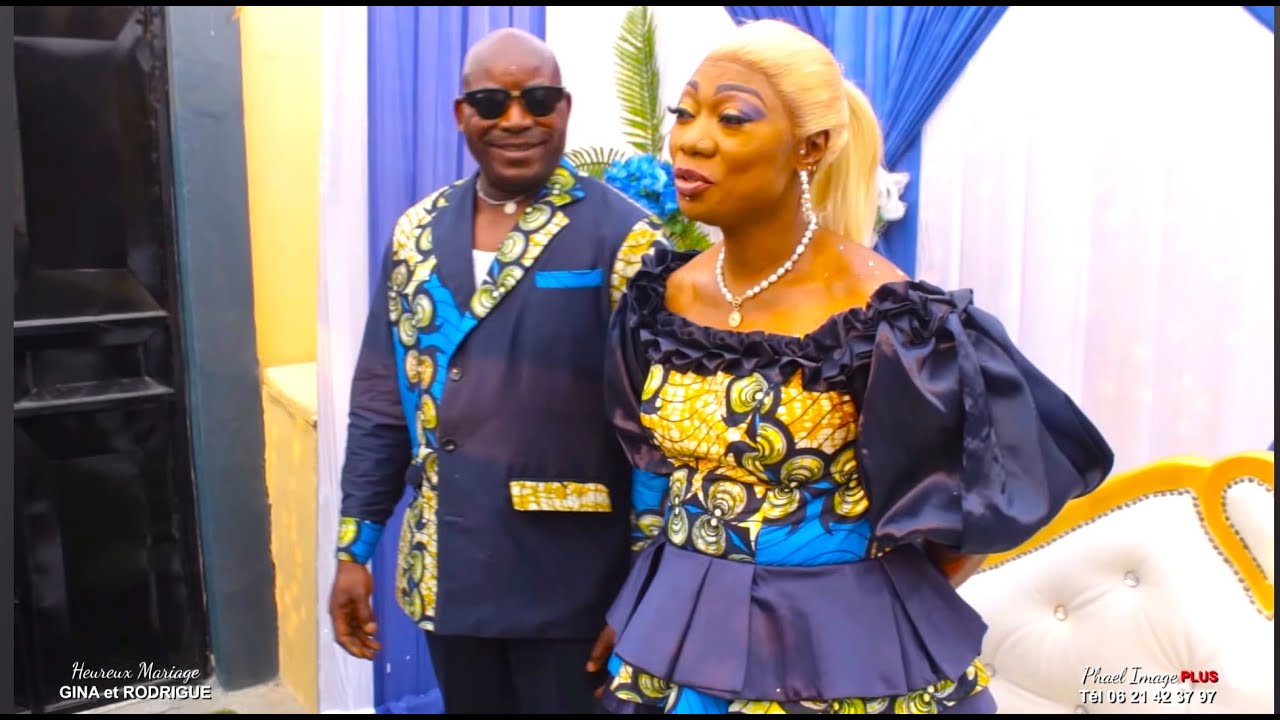 BRAZZAVILLE LE MARIAGE COUTUMIER DE GINA ET MAITRE RODRIGUE