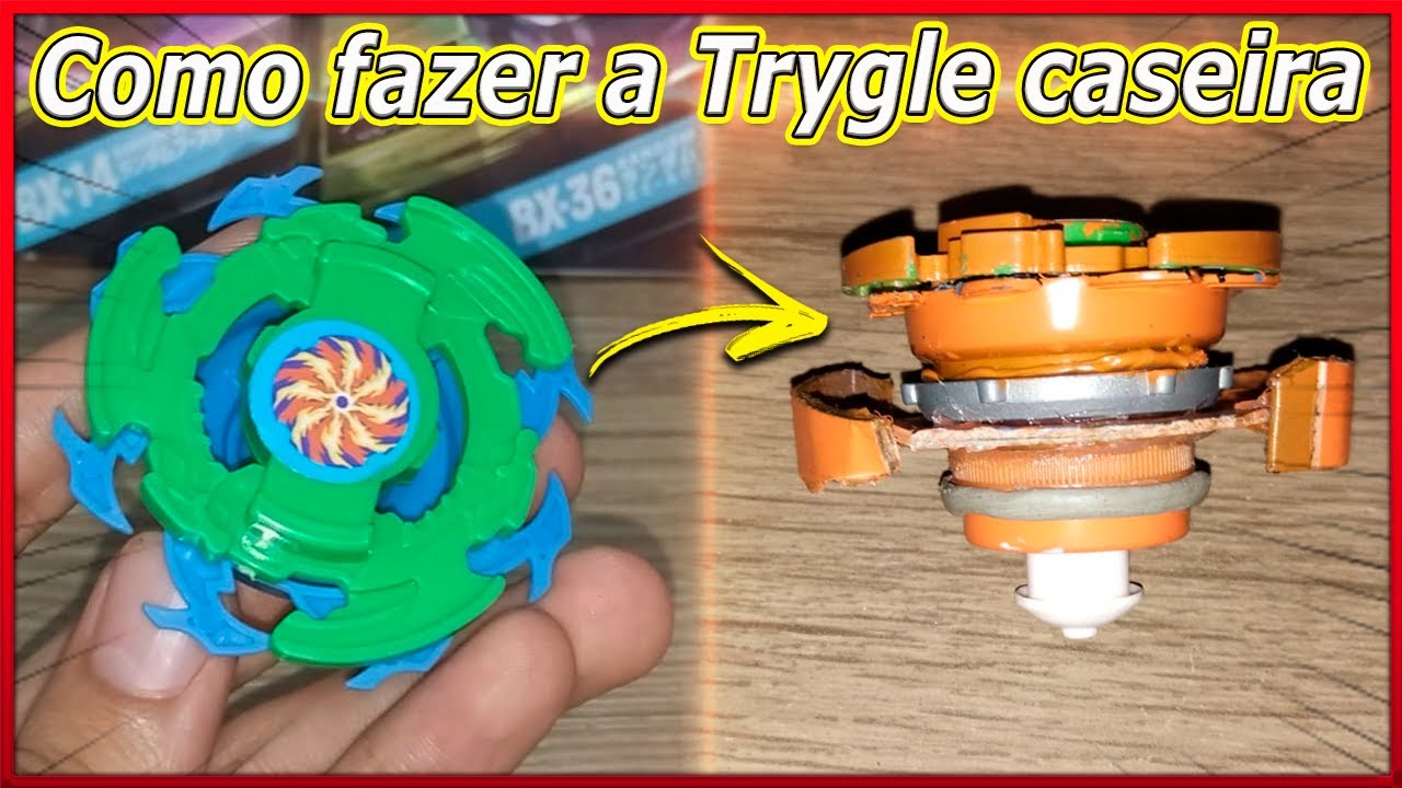 Como fazer uma Trygle 🦅 Sim, isso é real kkkkkk - Beyblade pirata #beyblade #trygle