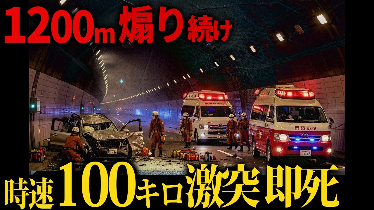 【1億6500万の賠償金】車間距離を詰め蛇行運転を繰り返すトラック運転手。生後11ヶ月の子供を乗せた車と正面衝突し圧壊。あの日の「桂巣トンネル煽り運転正面衝突事故」