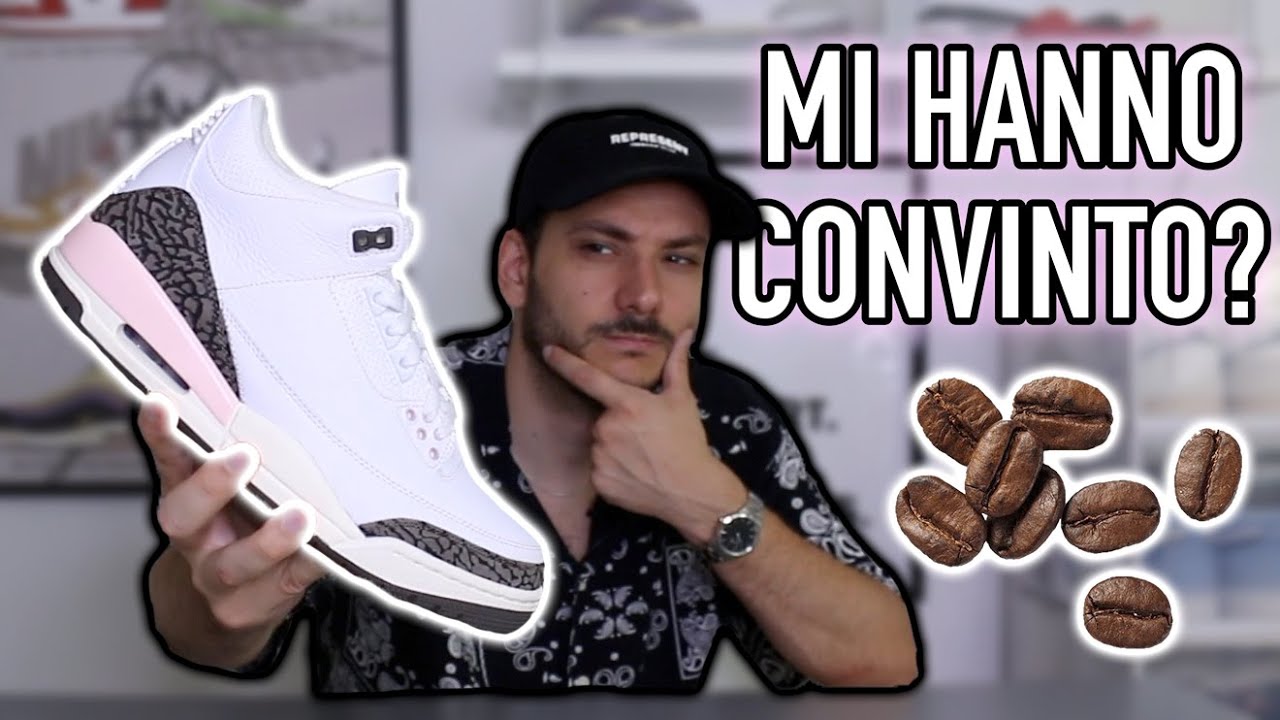 Air Jordan 3 Dark Mocha - Unboxing & Review ITA