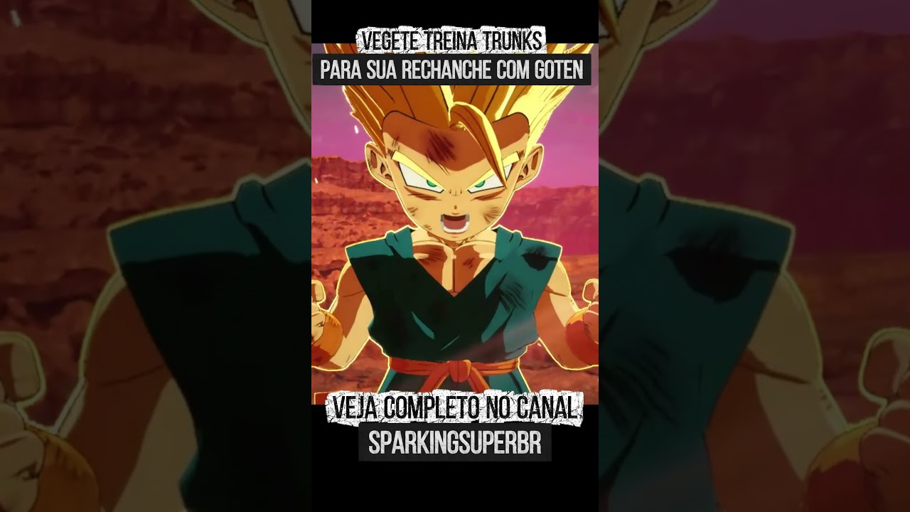 NOVO DRAGONBALL SUPER, VEGETA TREINA TRUNKS PARA SUA REVANCHE COM GOTEN  #vegeta #bills #dragonball