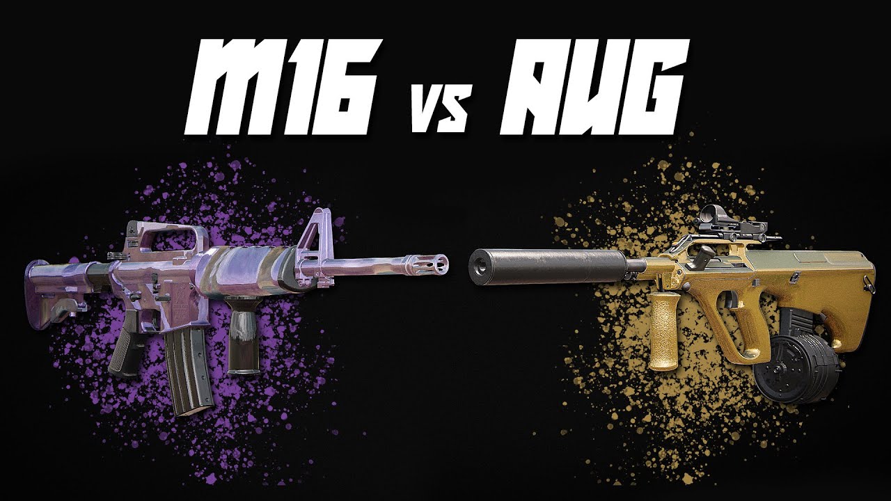 M16 VS AUG (THE BEST TACTICAL RIFLE ATTACHMENTS & STATS) *M16 ACTUALLY OP?* | Call of Duty Cold War