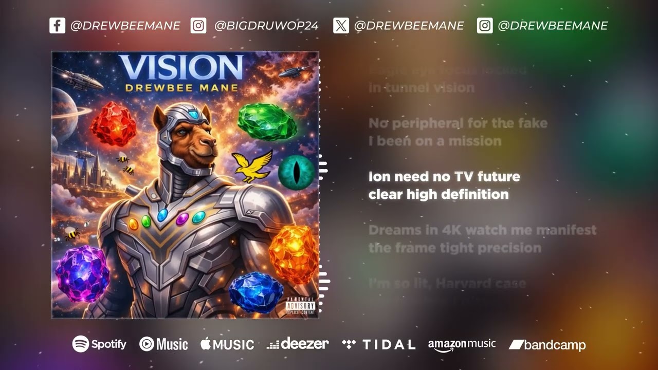 Drewbee Mane - Vision [Official Lyric Video]