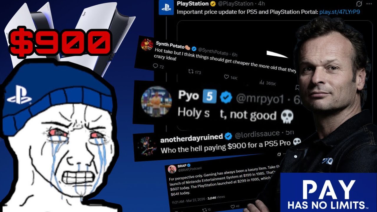 Повышение цены на PS5 &mdash; это ЖАЛКО.