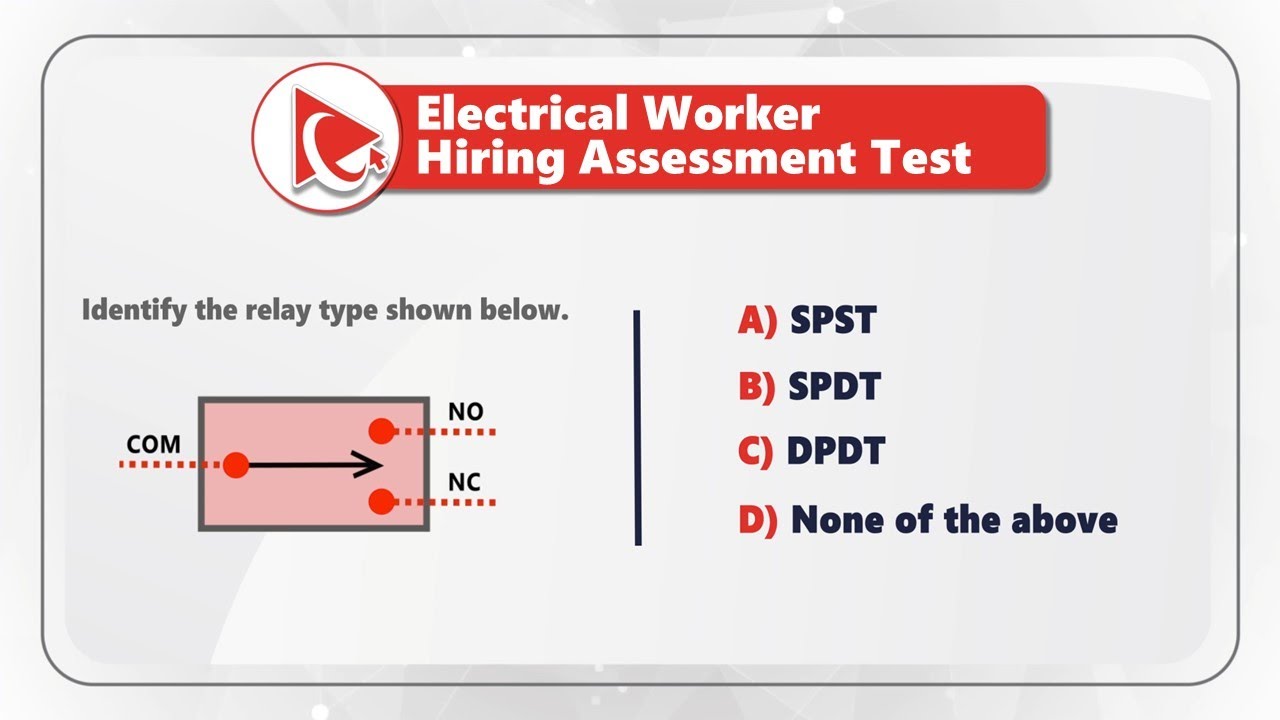 How to Pass ELECTRICAL WORKER HIRING APTITUDE TEST - Questions and Answers with Solutions