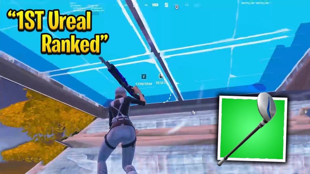 Pxlarized Road 1ST UNREAL Ranked with 0 Ping Pickaxe