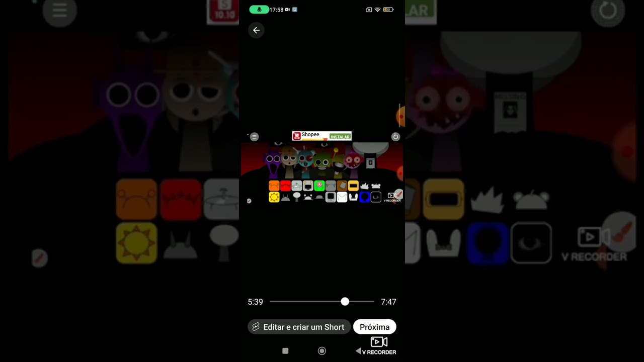 O Pou instalou O Joguinho Do Sprunki E Apanhou 😱