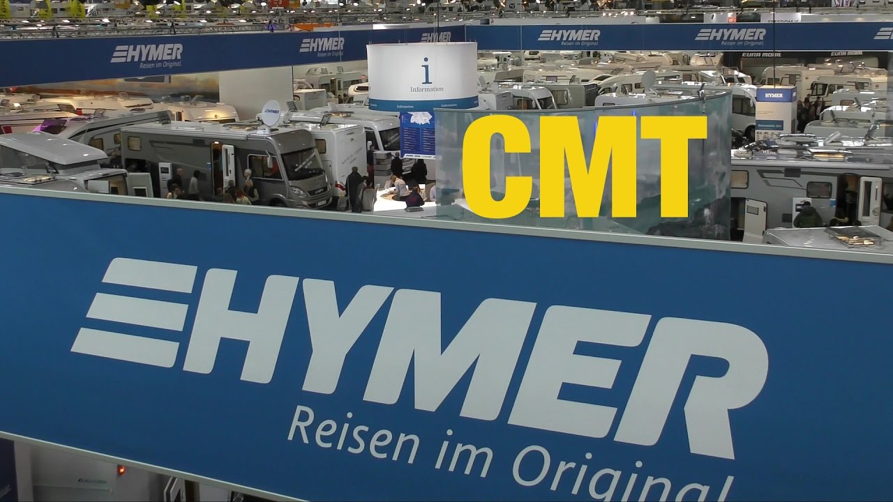 CMT Messe Stuttgart 2017 HYMER Reisemobile Wohnmobile Campers