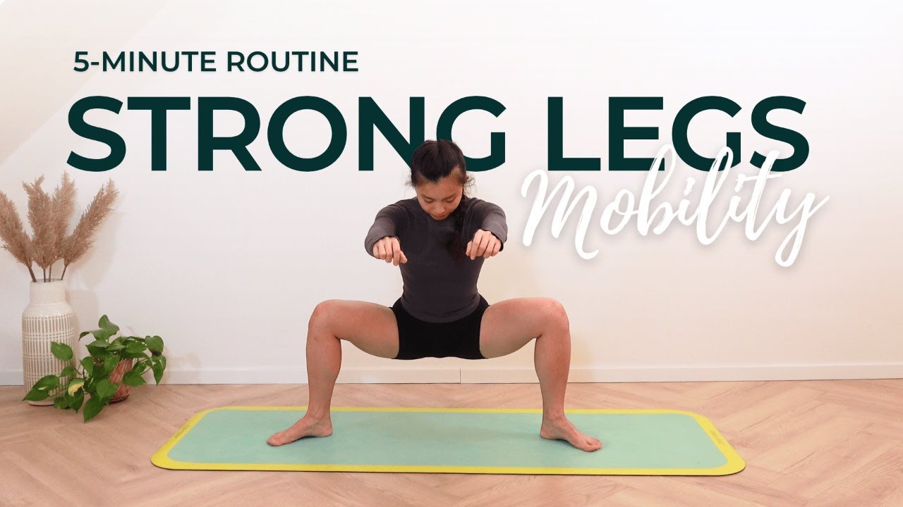 Leg Strength & Balance | 5-Min Lower Body Mobility | 30-Day Mobility Challenge