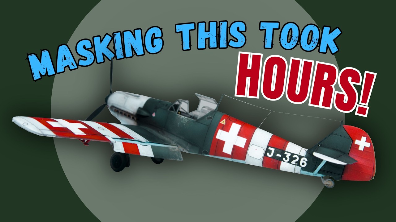 Я замаскировал весь этот швейцарский BF109… Стоило ли оно того?