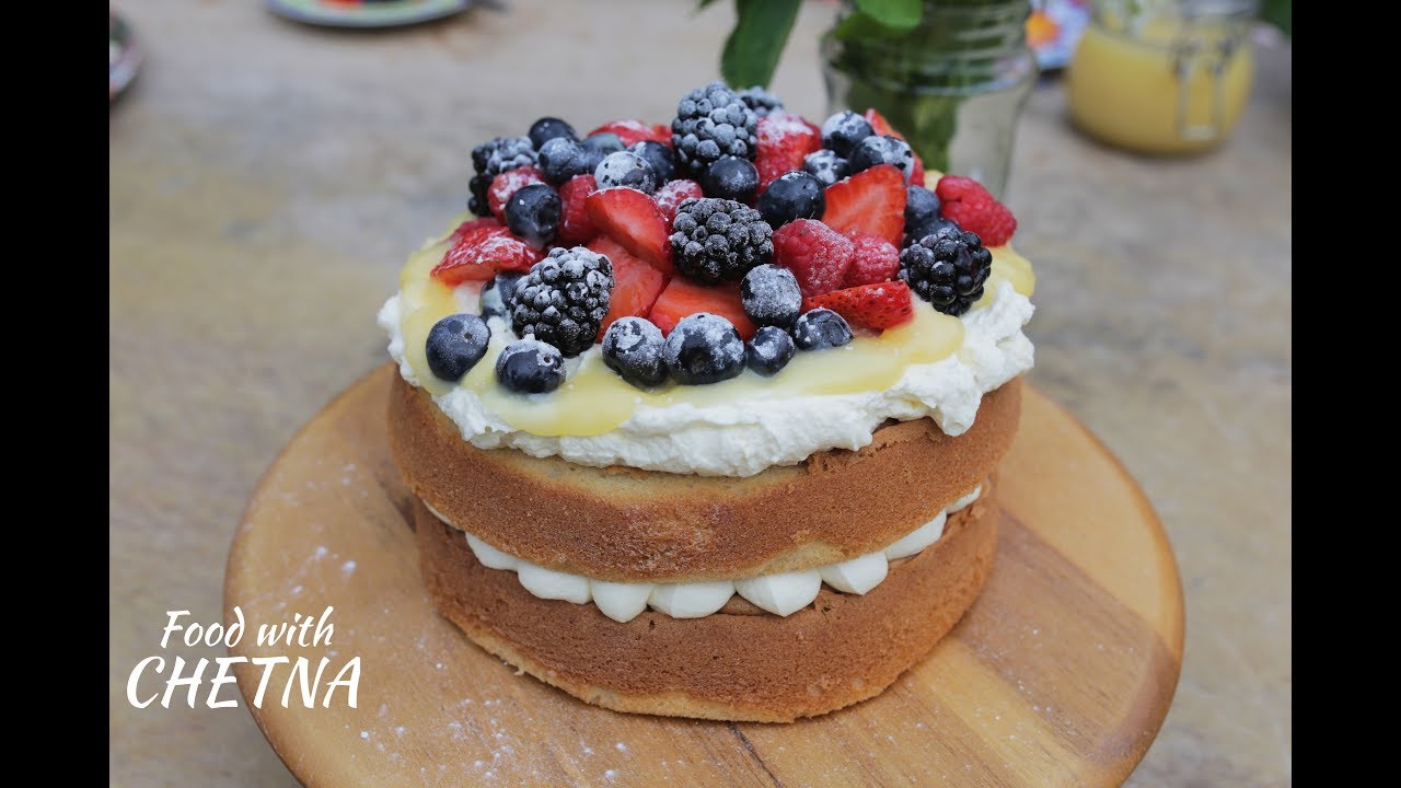 Best Summer berry and lemon cake