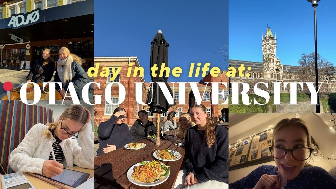 UNI VLOG! lectures, fun with friends & life at Otago University!