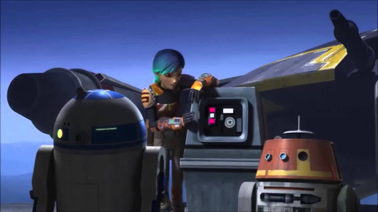 Rebels meet with R2D2 on Alderaan