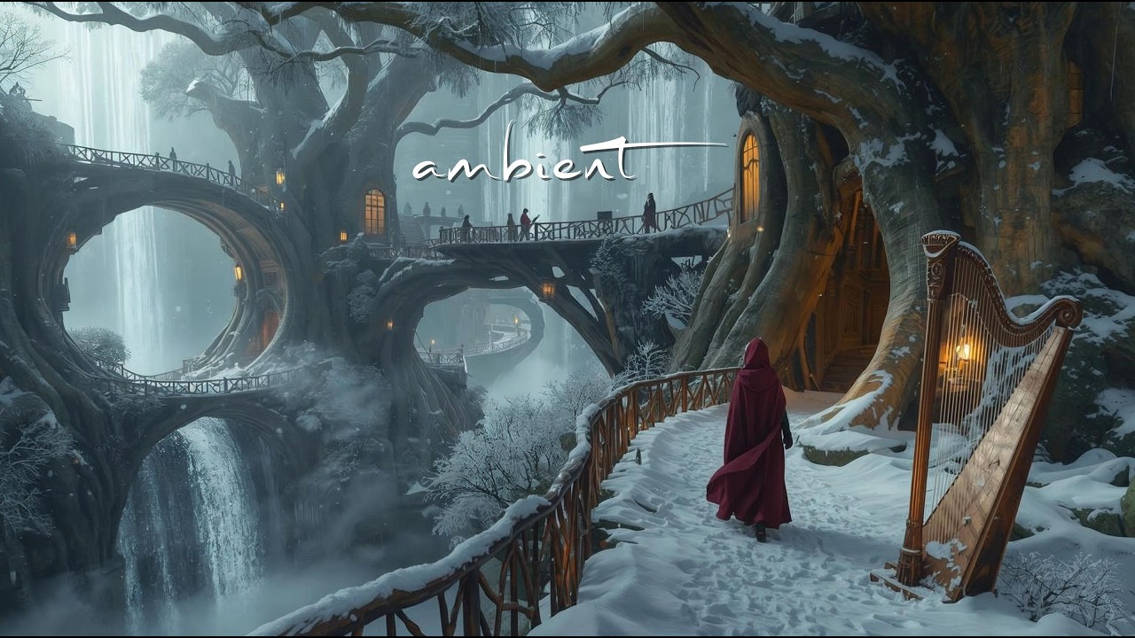 Beyond the Crimson Mist: MYSTICAL FANTASY AMBIENT - Ethereal Music Journey @LoreEnya
