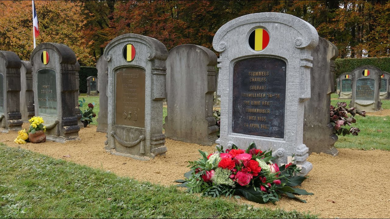 11 novemberviering 2021 op de begraafplaats Schoonselhof