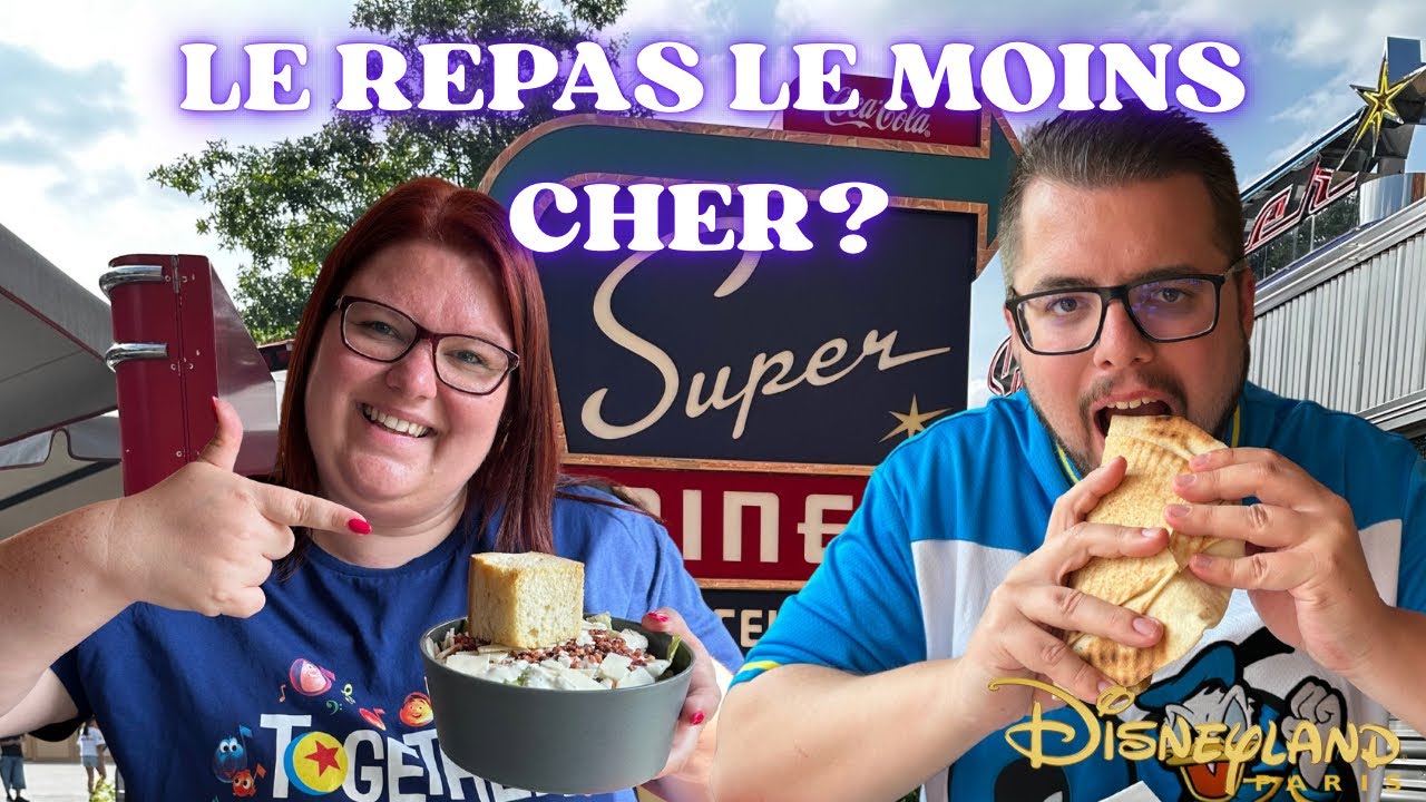Découverte Des Shawarmas Du Super Diner Au Walt Disney Studios à Disneyland Paris!