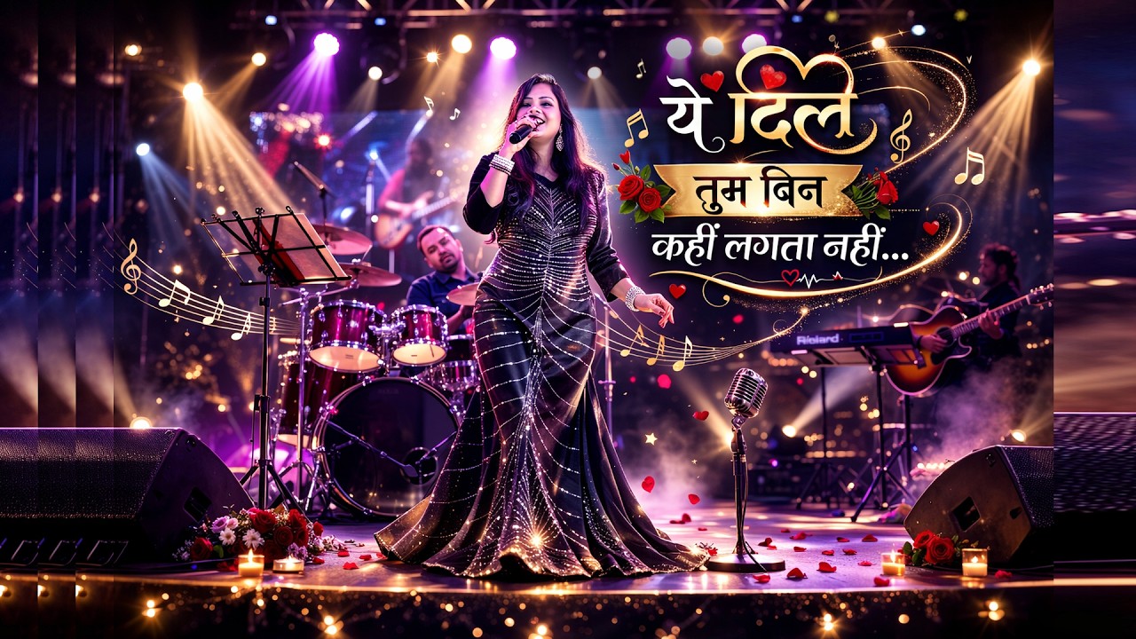 #ये दिल तुम बिन कहीं लगता नहीं #Yeh Dil Tum Bin Kahin Lagta Nahin  ( मिस चंदा ) _Miss Chanda