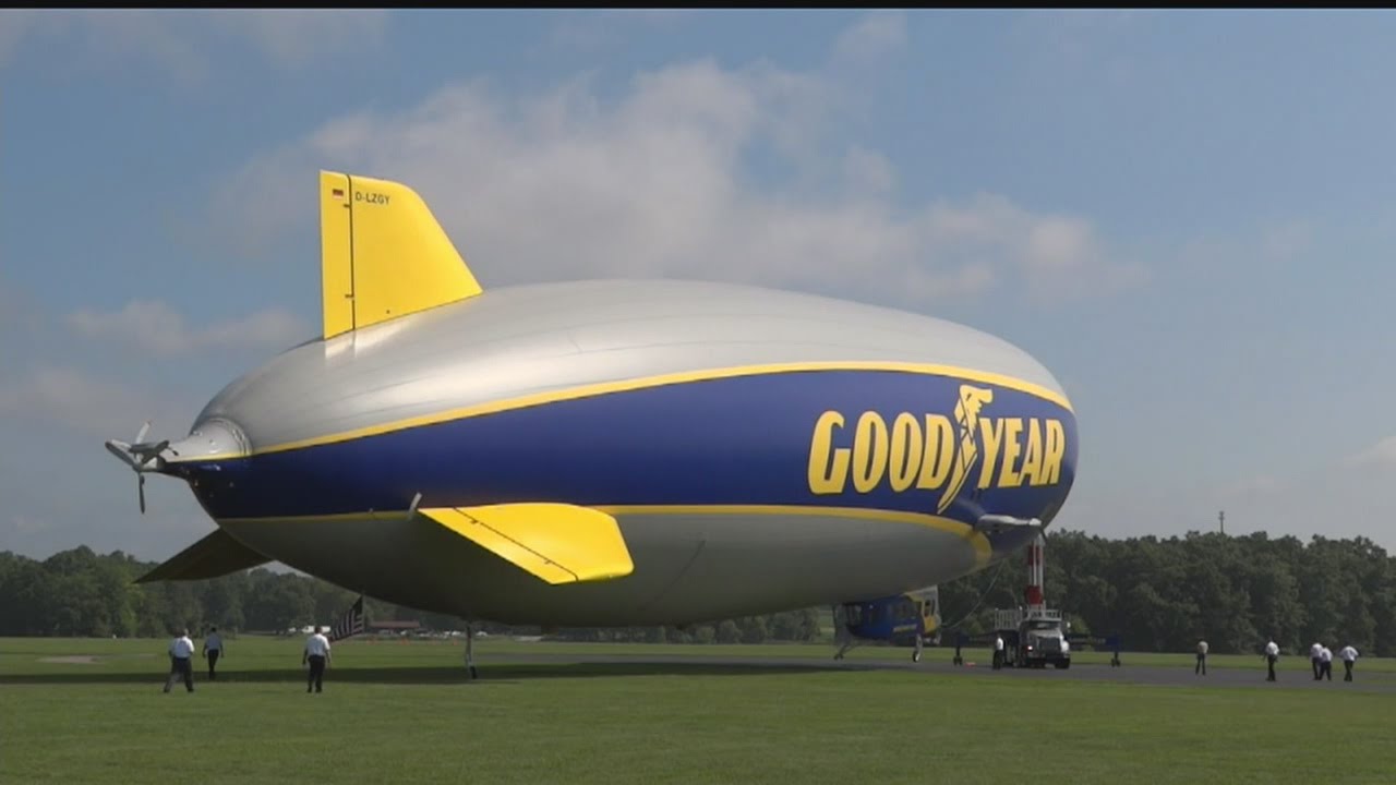 New blimp draws the attention of thousands