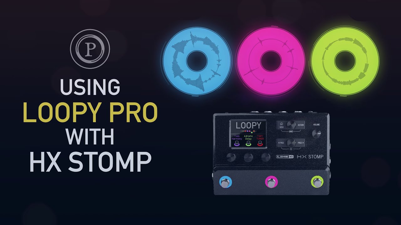 Using Loopy Pro with HX Stomp (and also the Morningstar MC6) a powerful portable setup